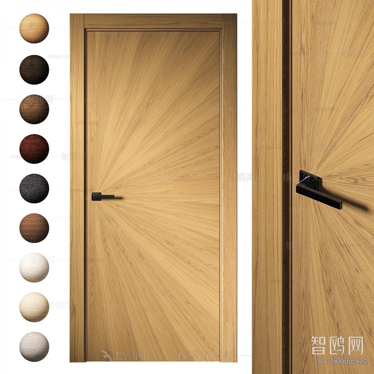 Nordic Style Single Door