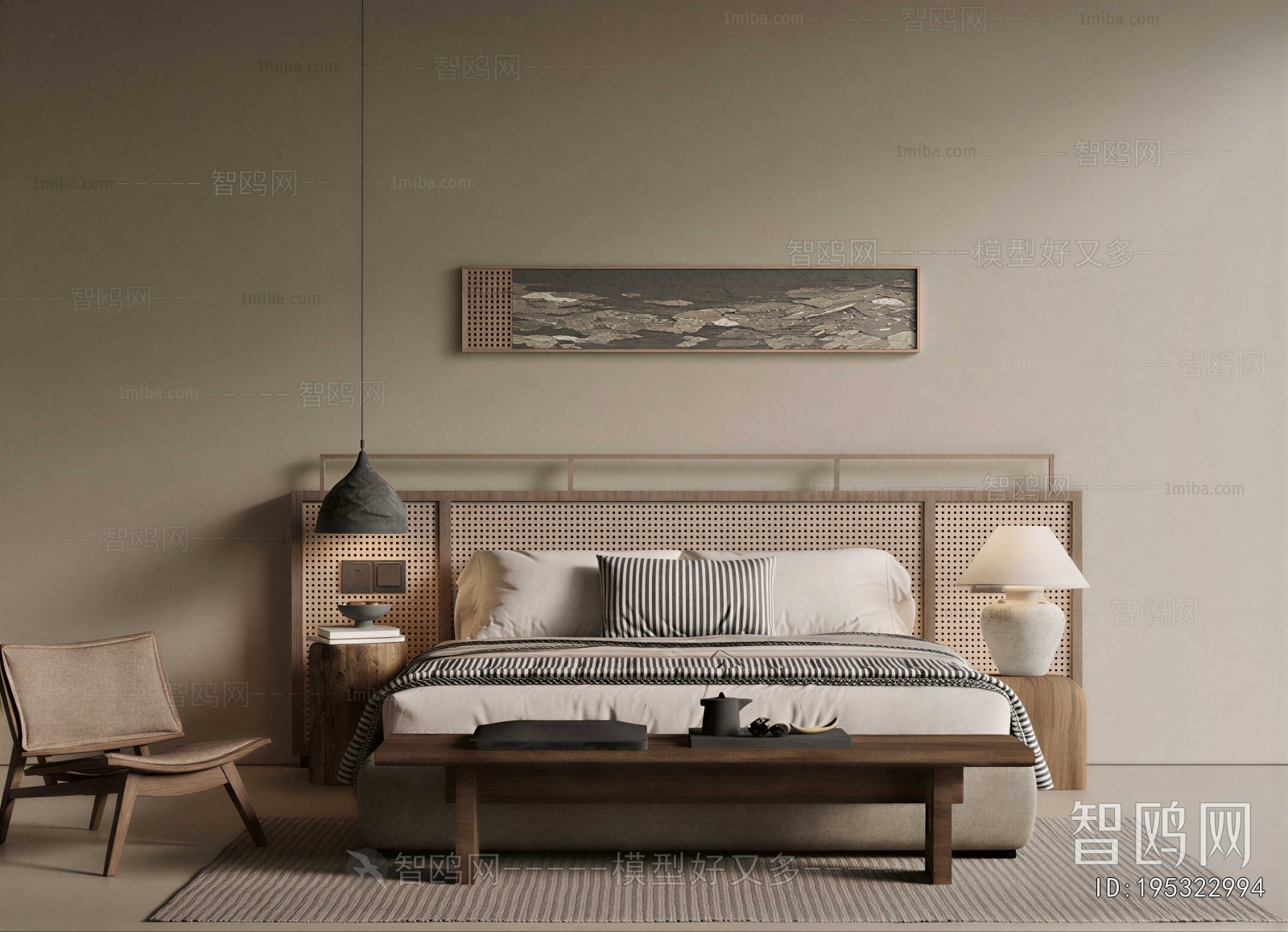 Modern Double Bed