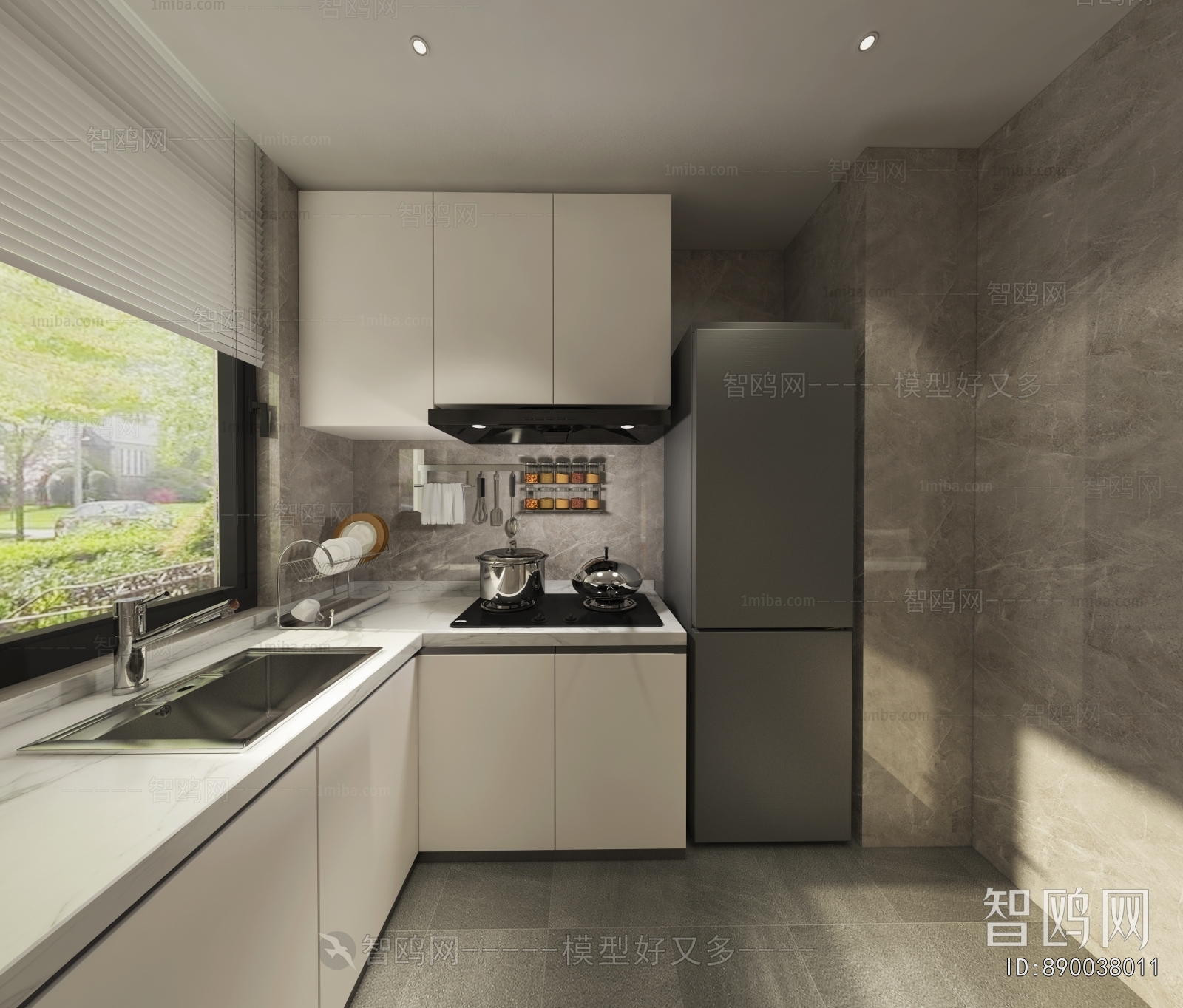 Modern The Kitchen