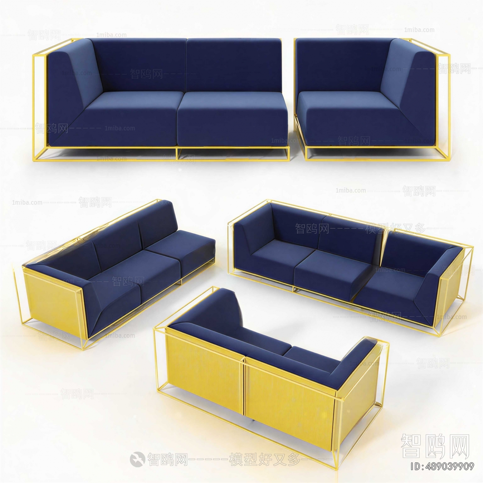Modern Three-seat Sofa