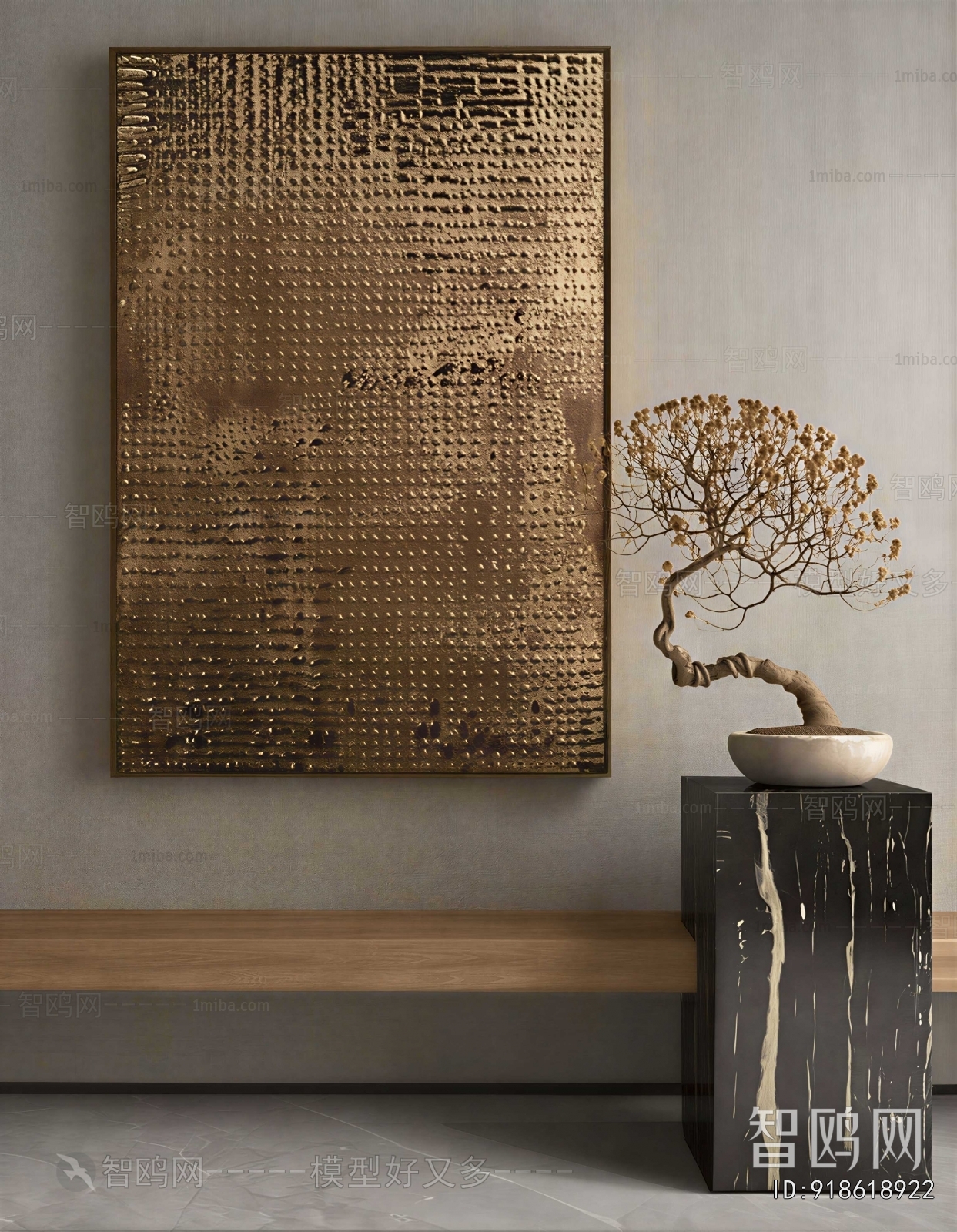 Wabi-sabi Style Painting