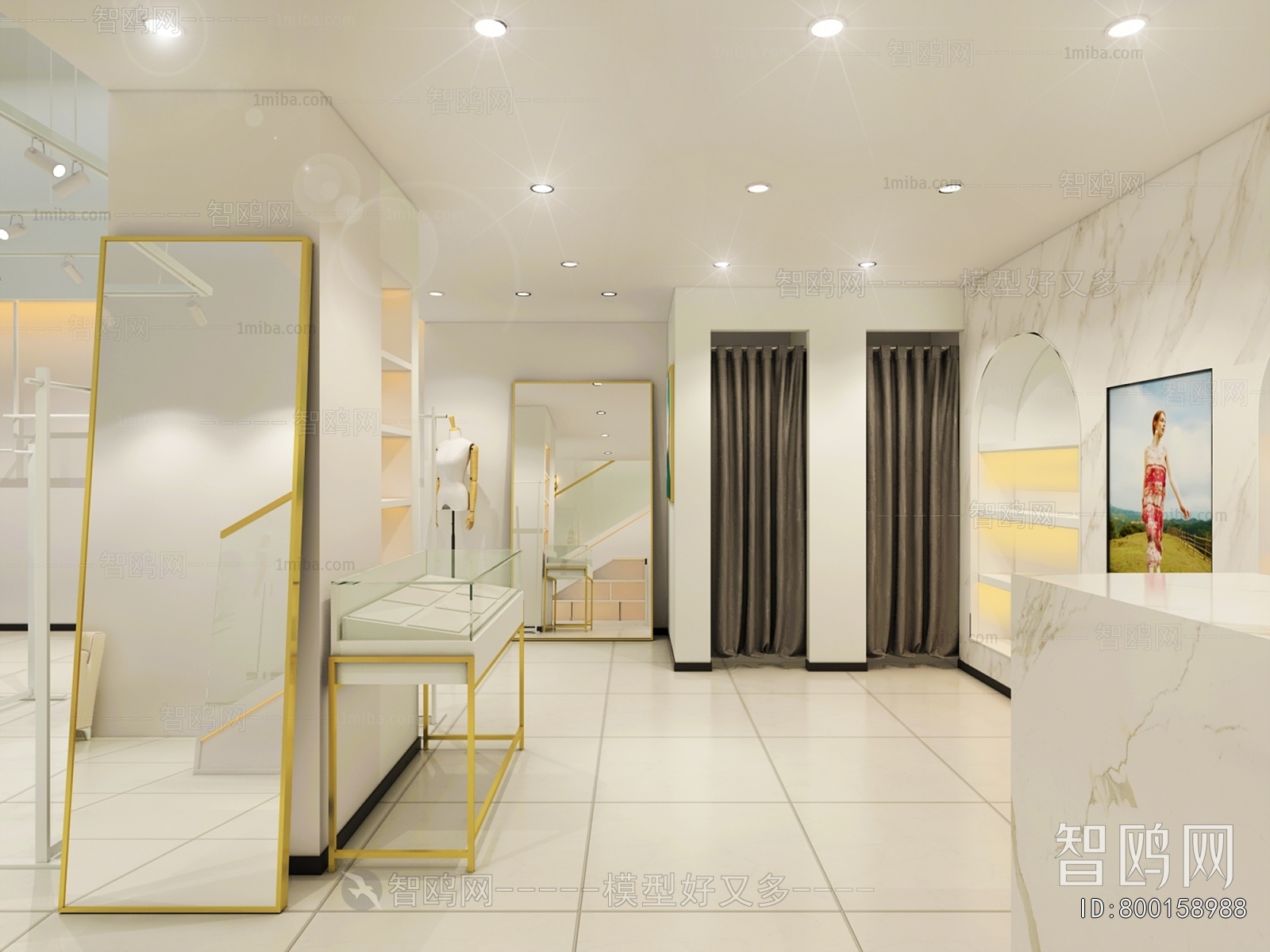 Modern Clothing Store