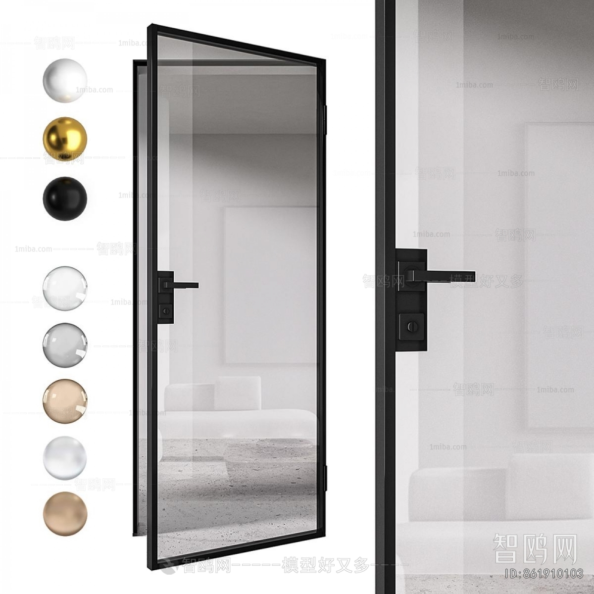 Modern Single Door