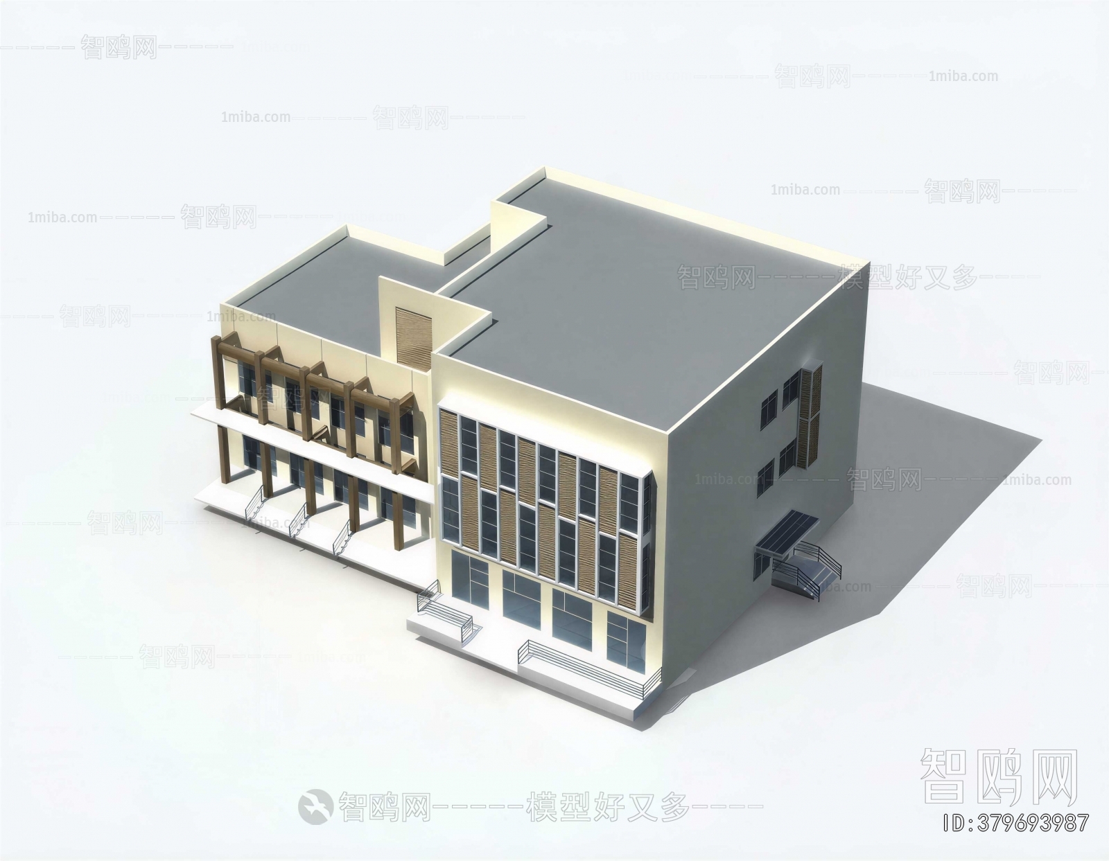Modern Appearance Of Commercial Building