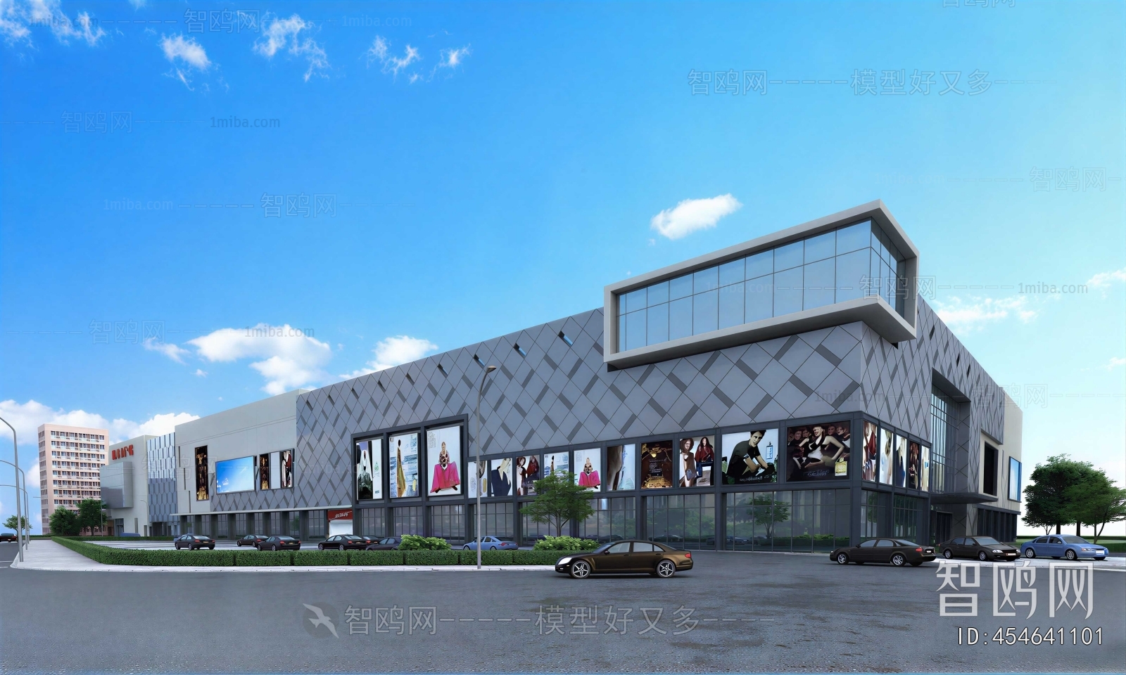 Modern Appearance Of Commercial Building