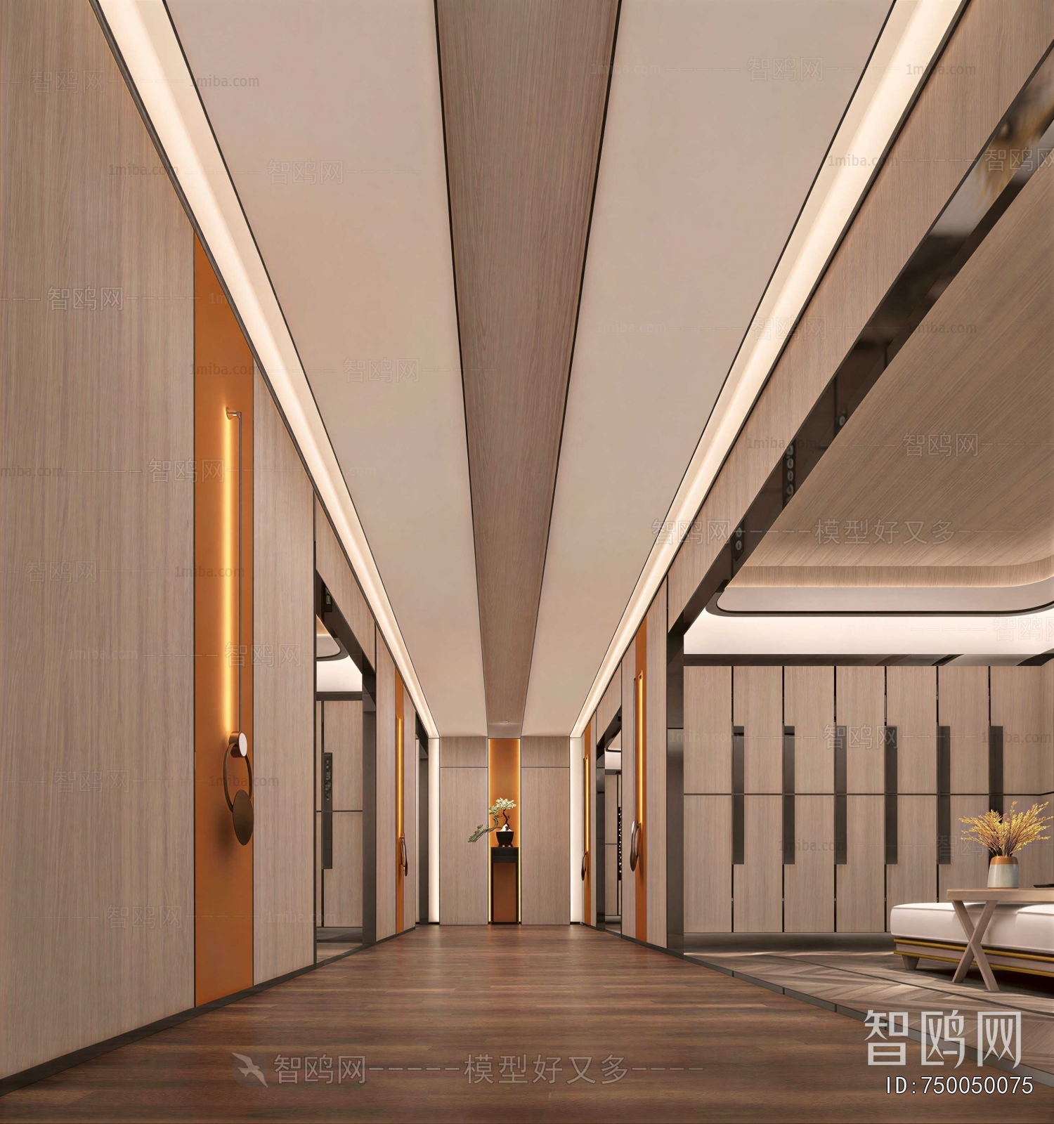 Modern Office Reception Desk
