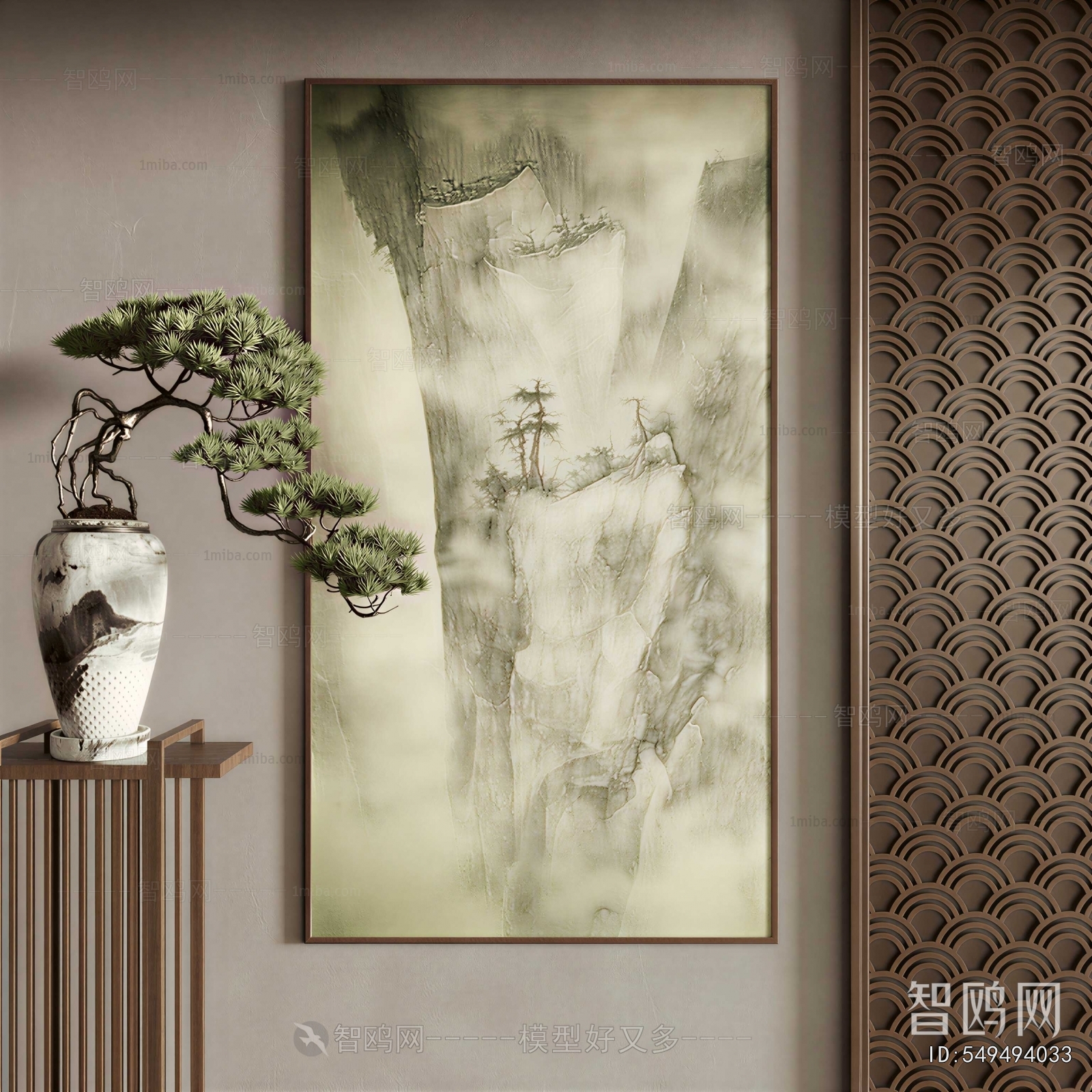 New Chinese Style Painting