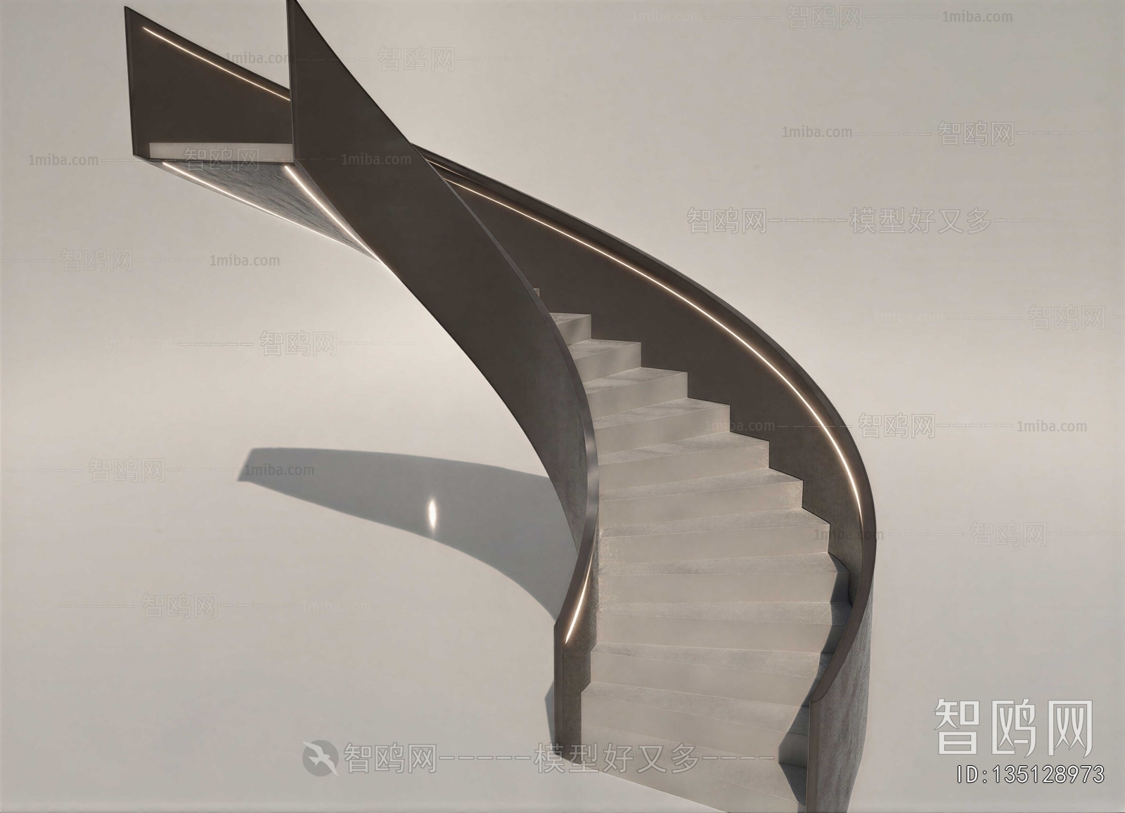 Modern Rotating Staircase