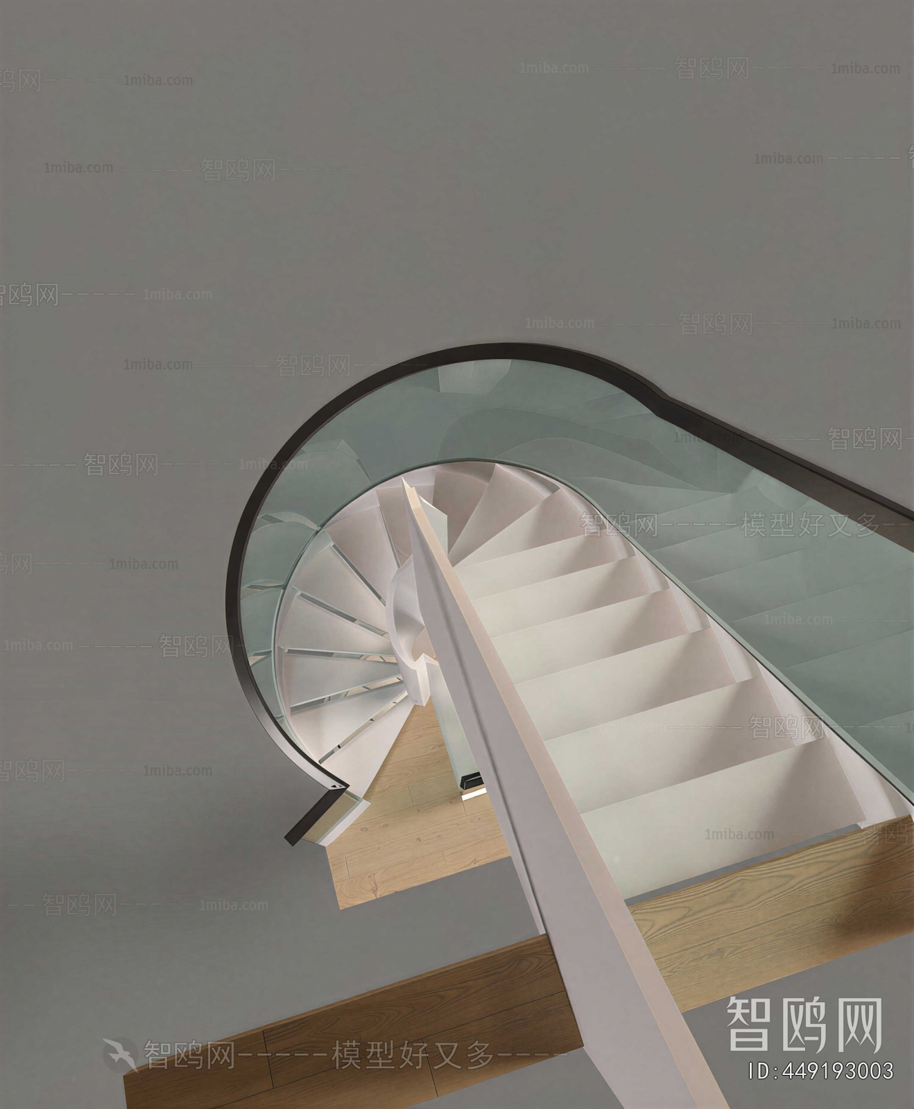Modern Rotating Staircase