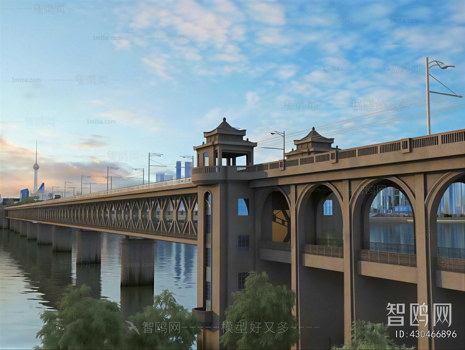 New Chinese Style Bridge