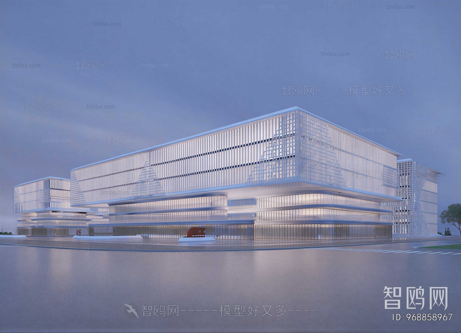 Modern Appearance Of Commercial Building