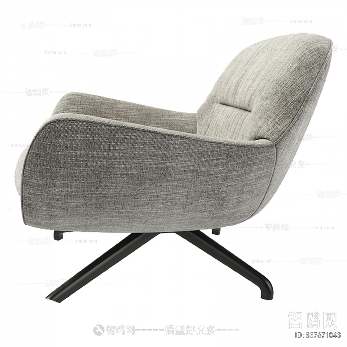 Nordic Style Single Sofa
