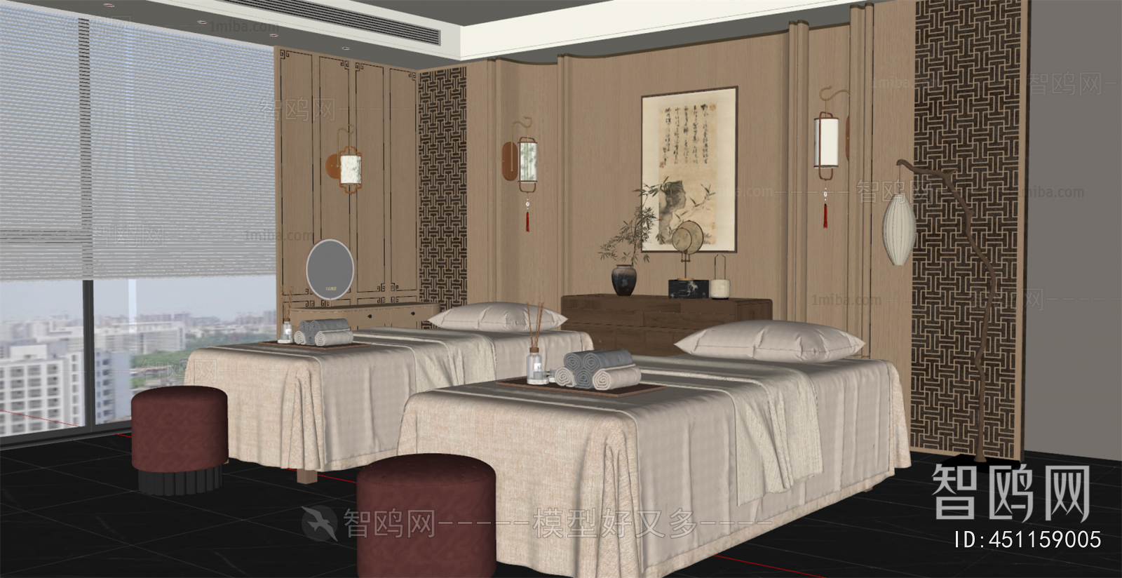 New Chinese Style SPA Beauty