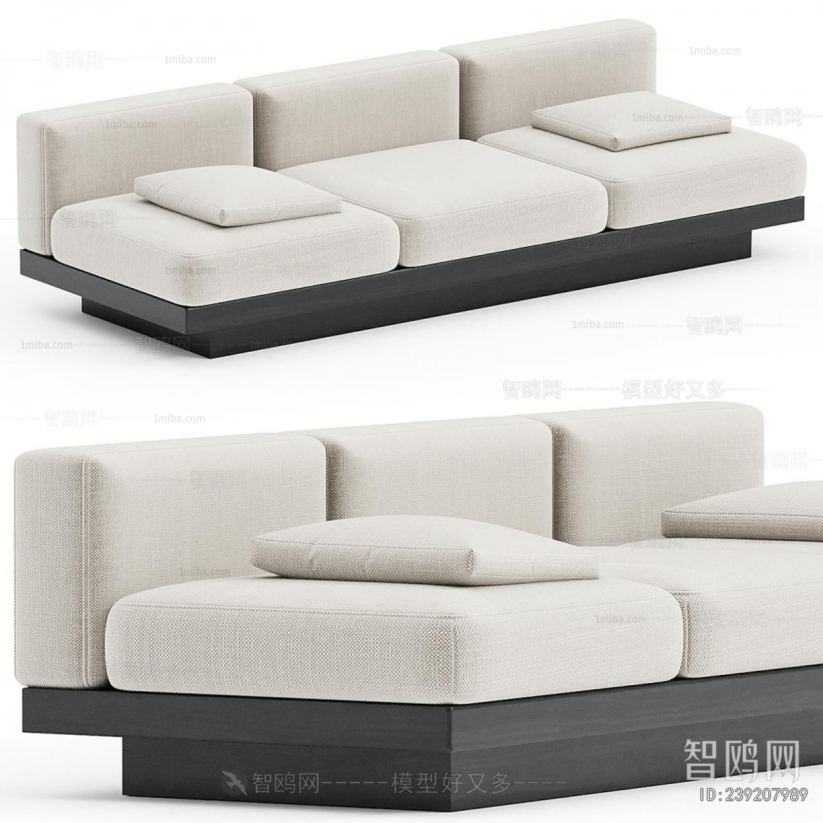 Modern Three-seat Sofa