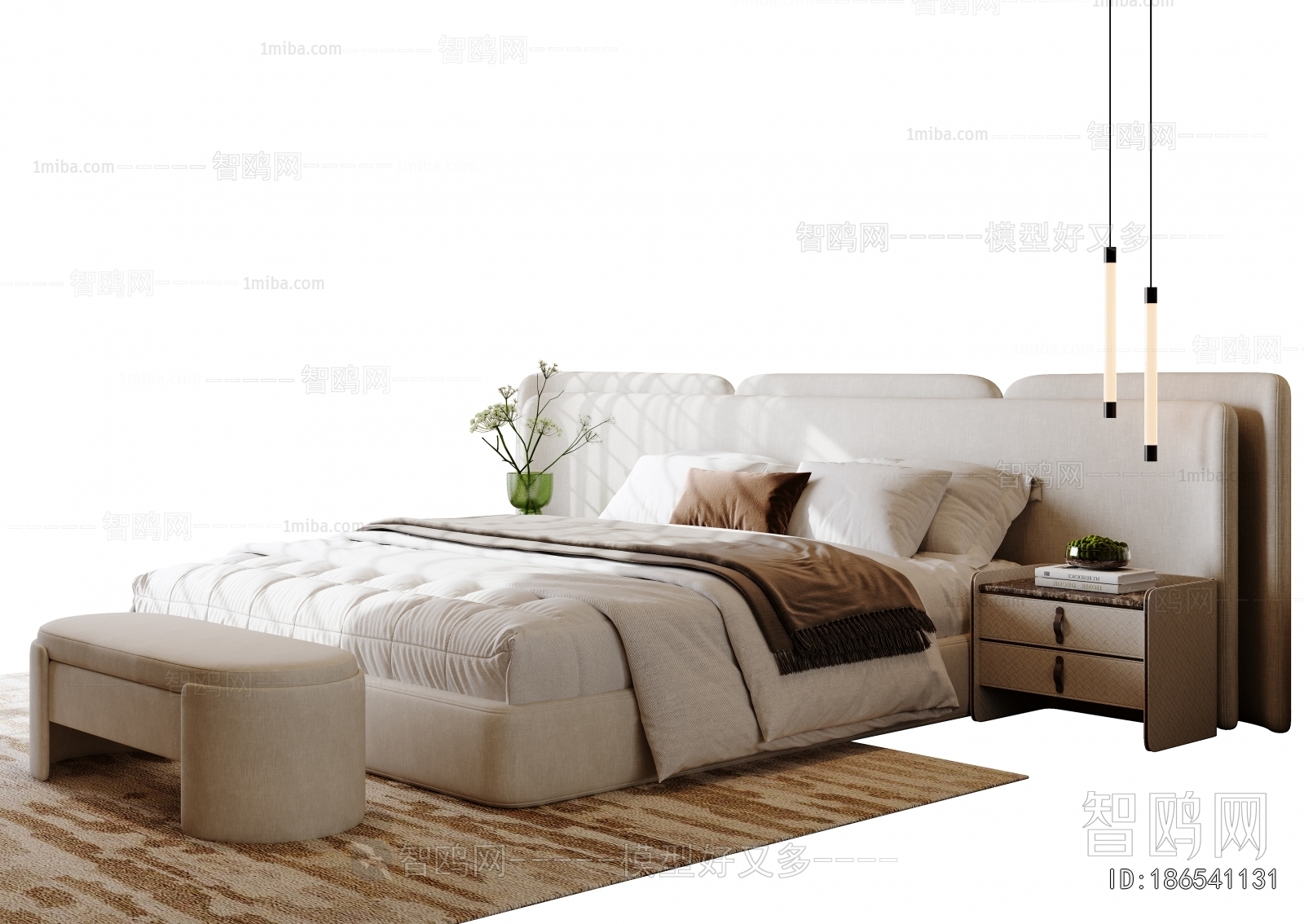 Modern Double Bed