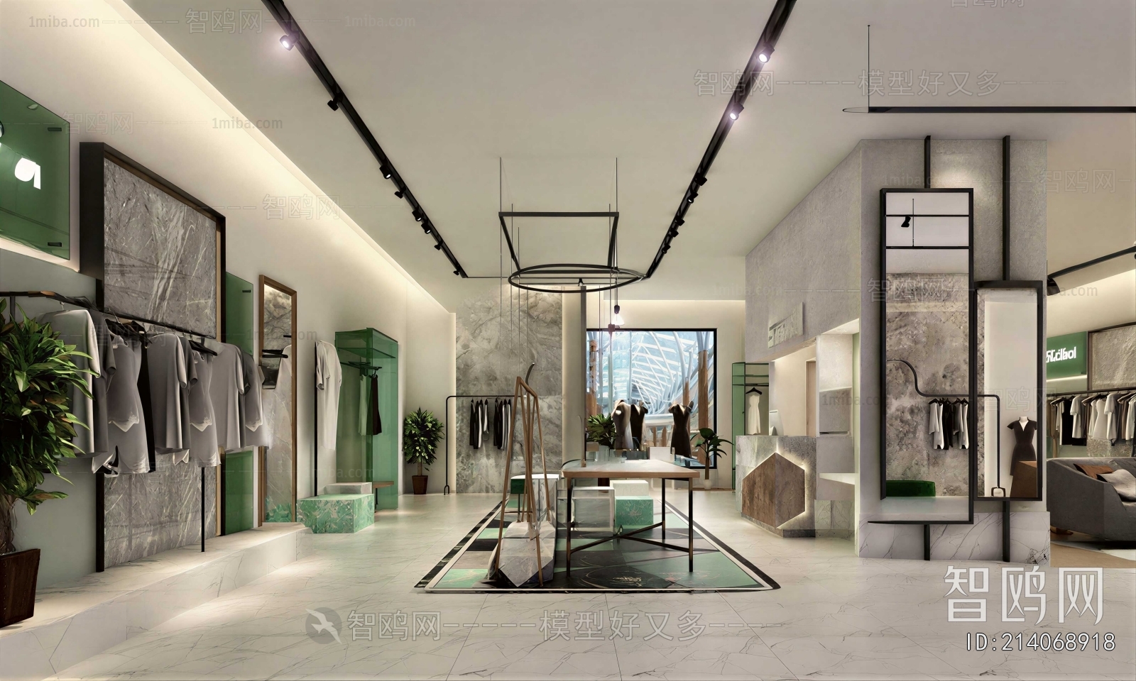 Modern Clothing Store