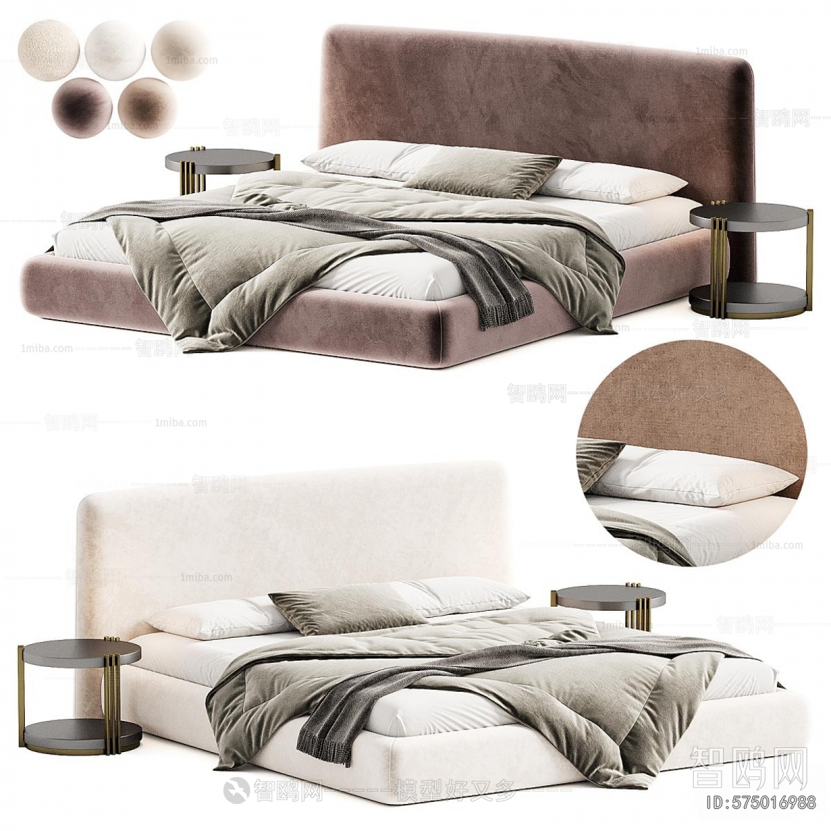 Modern Double Bed