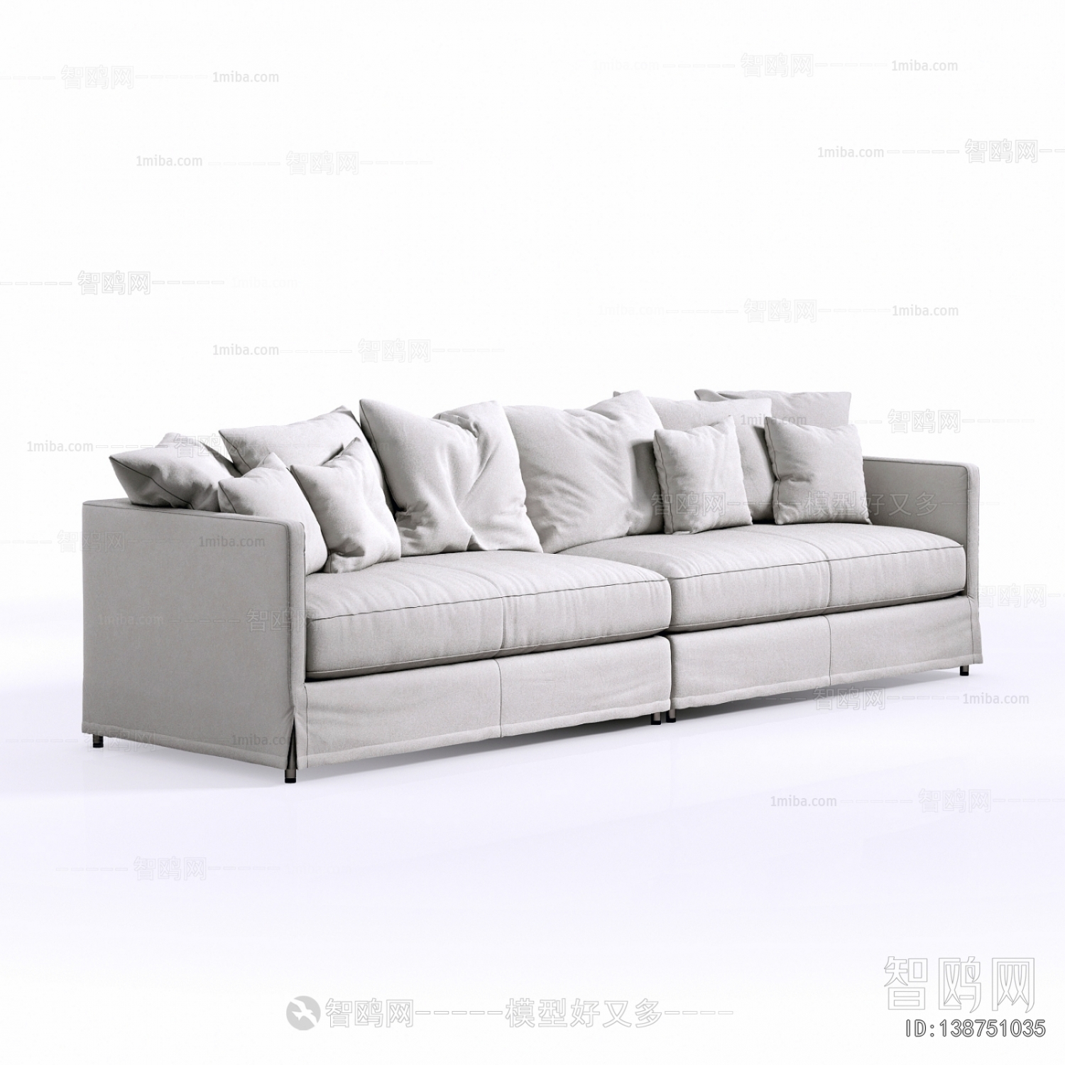 Modern Three-seat Sofa