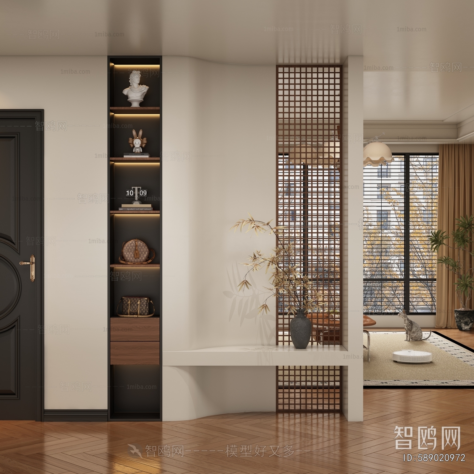 Modern Hallway