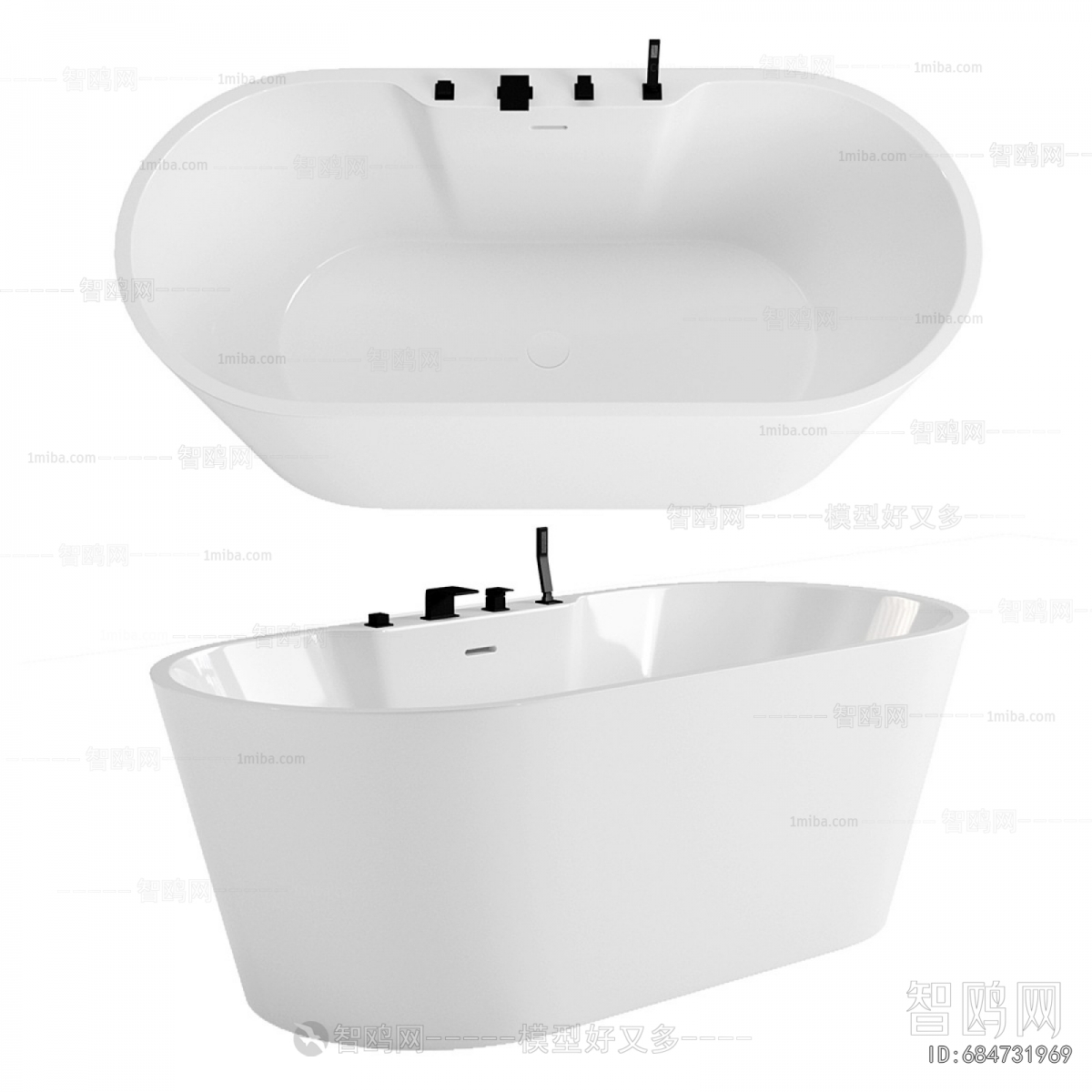 Modern Bathtub