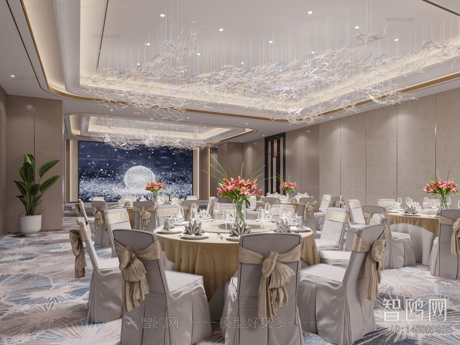New Chinese Style Banquet Hall