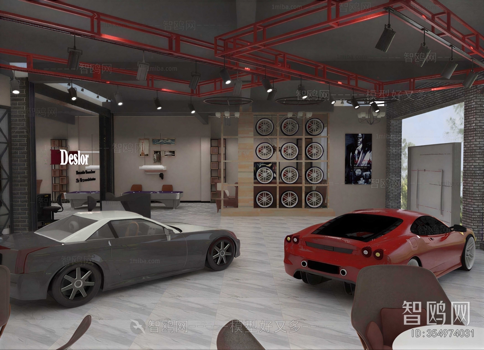 Industrial Style Exhibition Hall