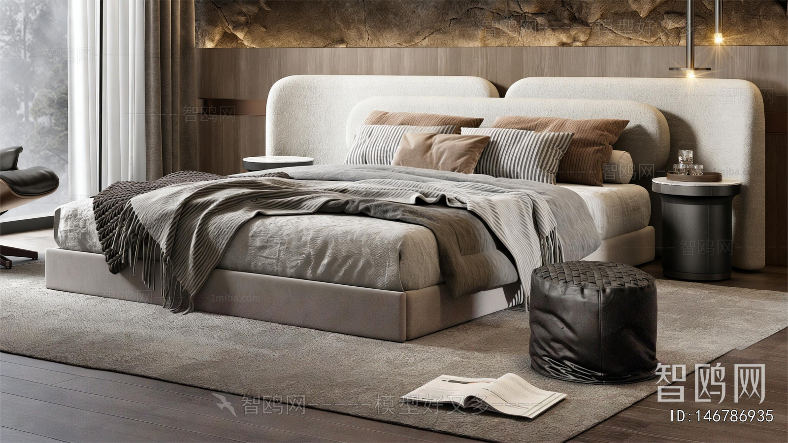 Modern Double Bed