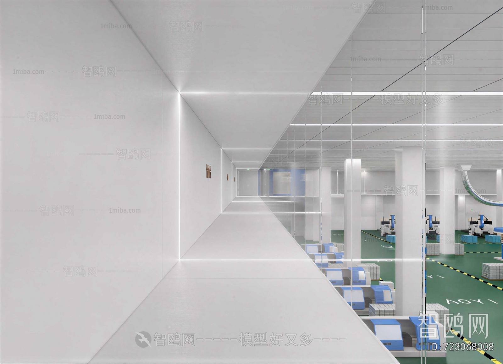 Modern Factory Floor/warehouse