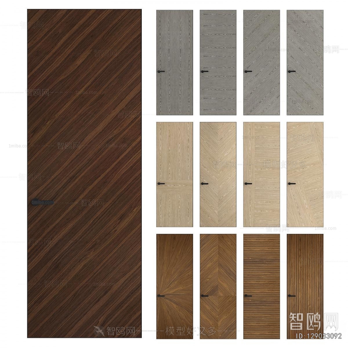 Modern Single Door