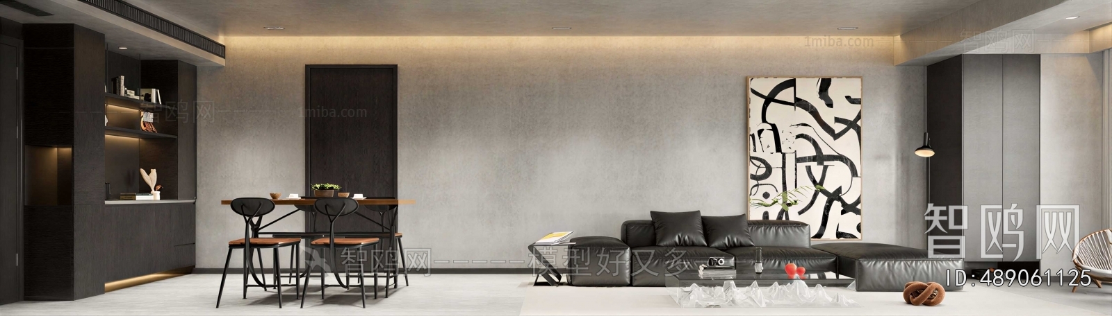 Industrial Style Dining Room