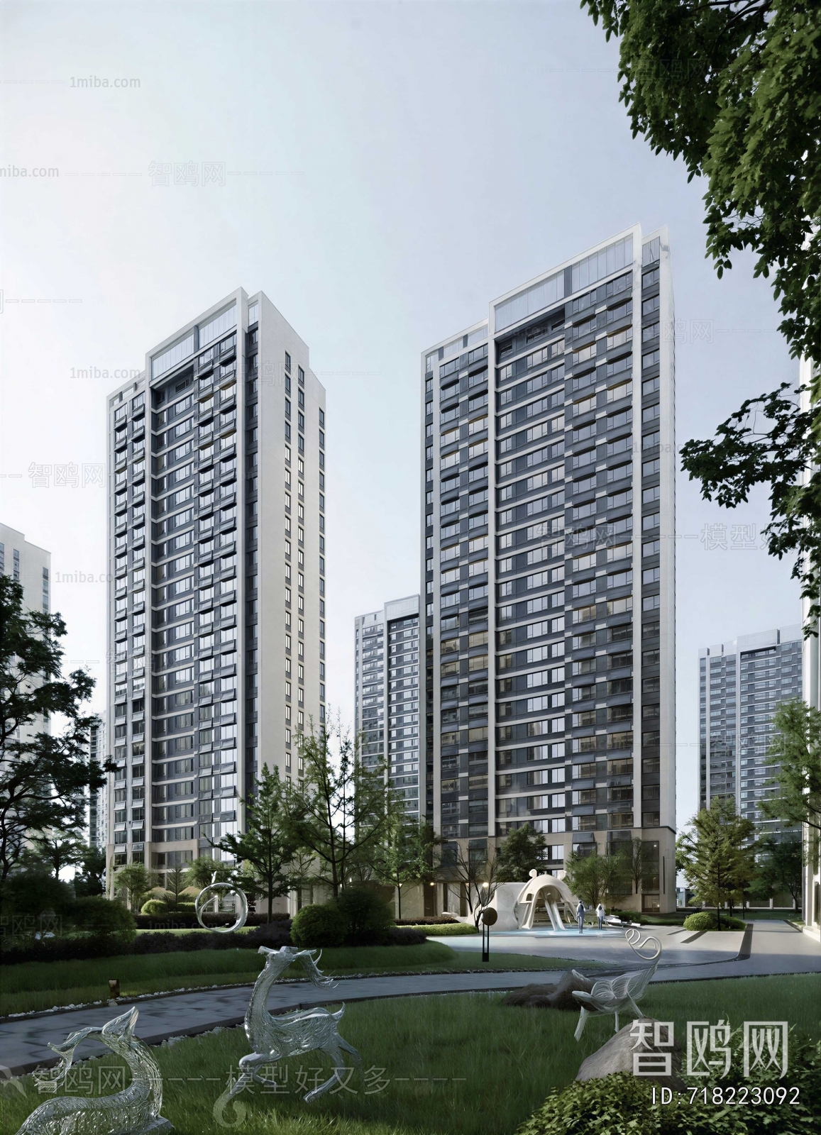 Modern Building Appearance