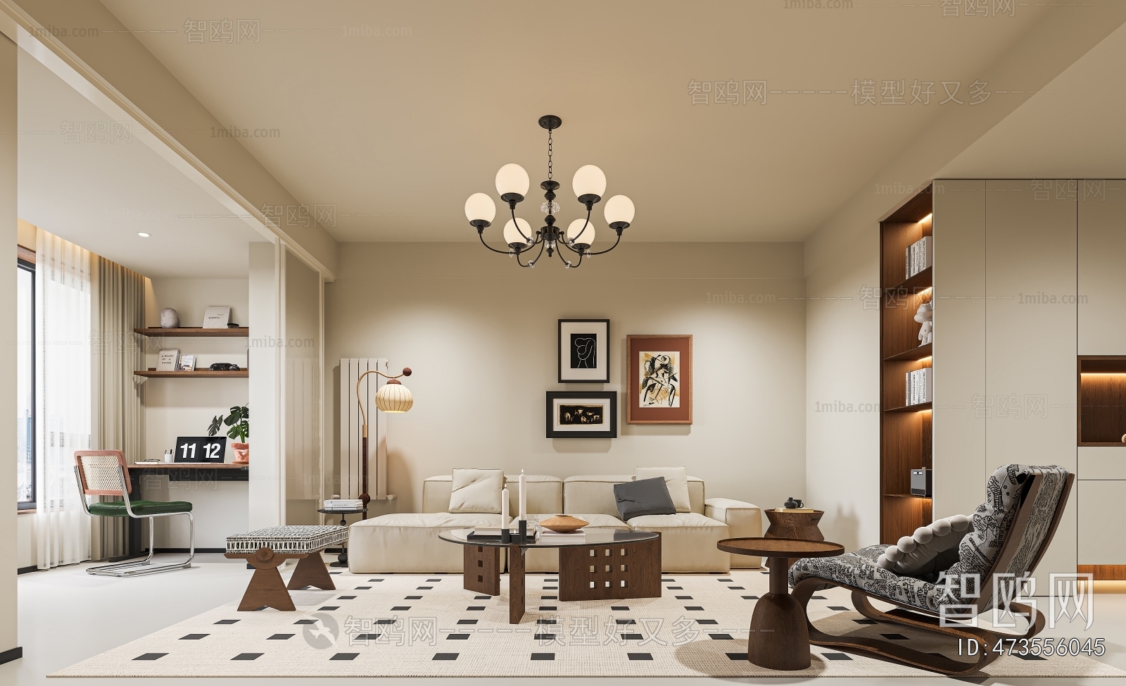 French Style A Living Room