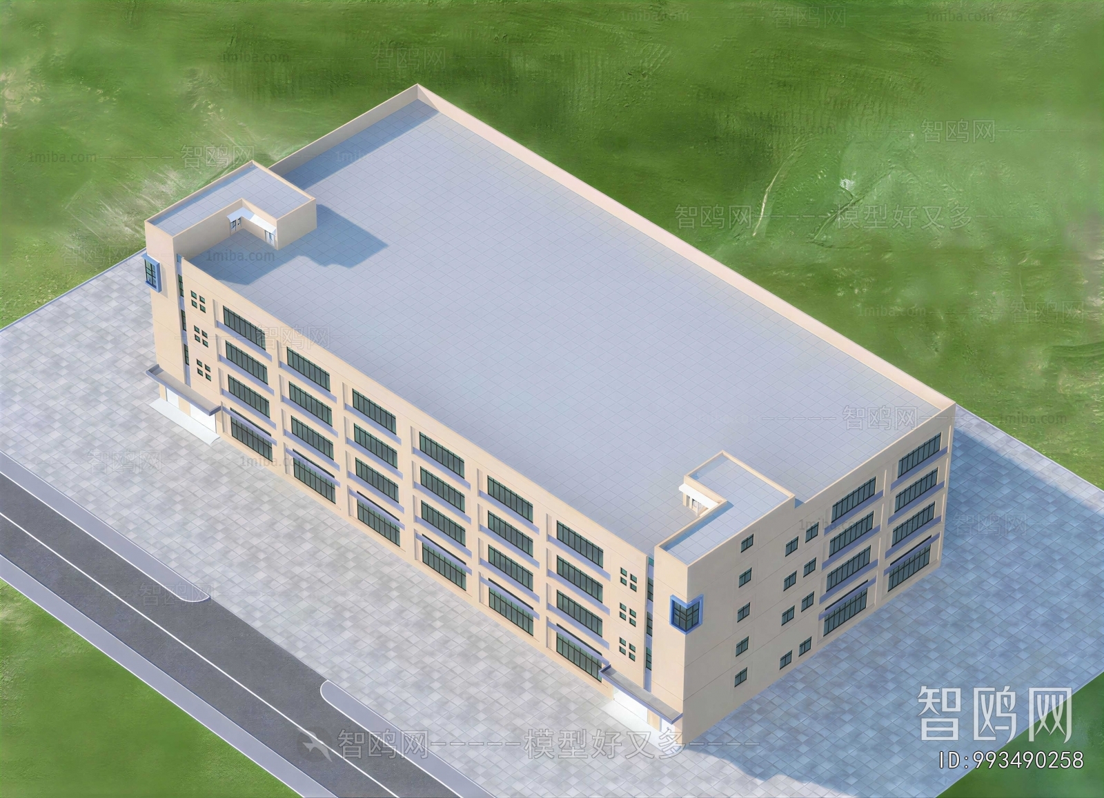 Modern Industrial Building