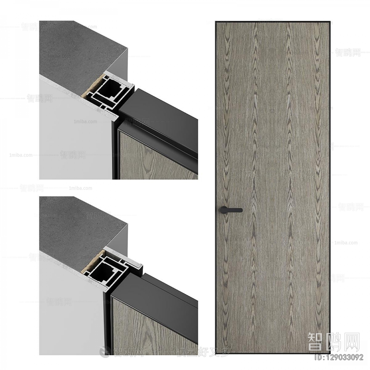 Modern Single Door