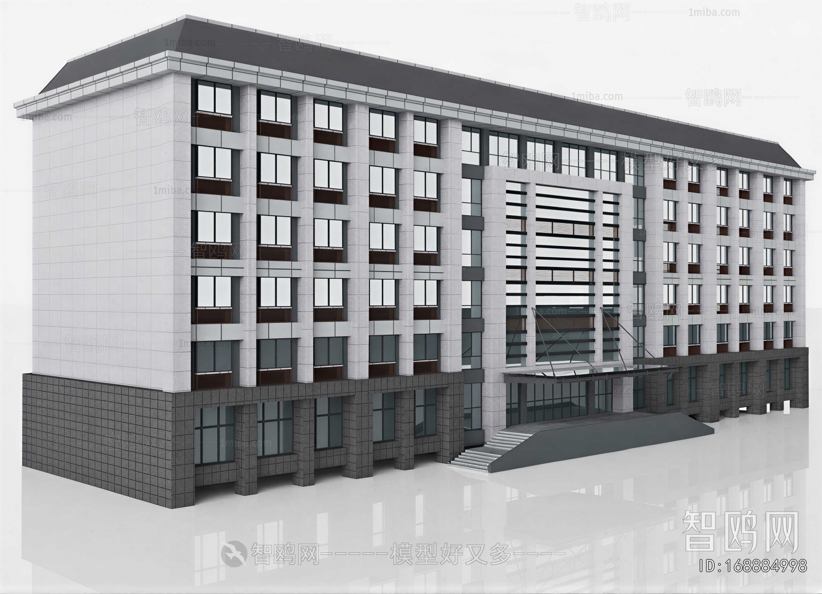 Modern Appearance Of Commercial Building