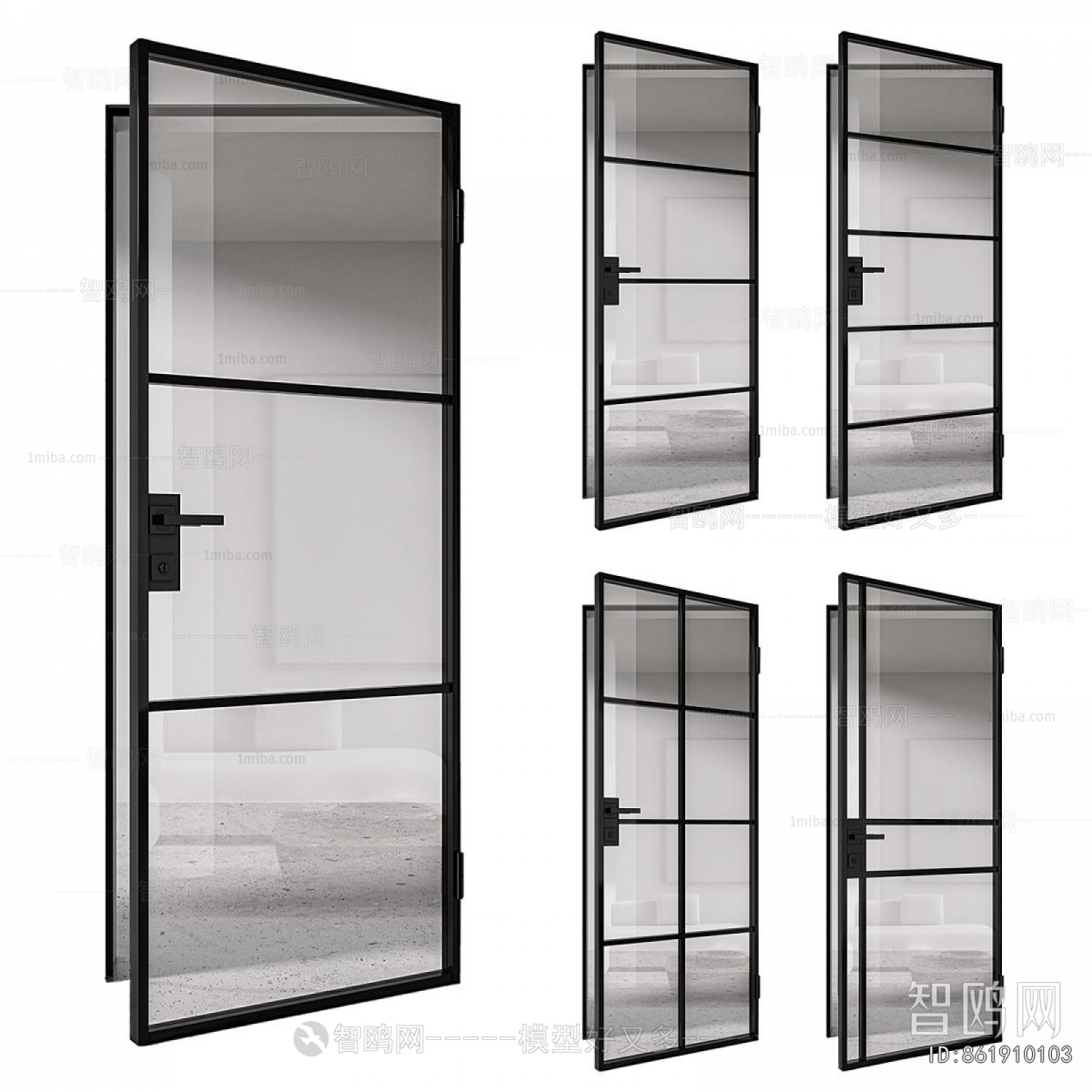 Modern Single Door