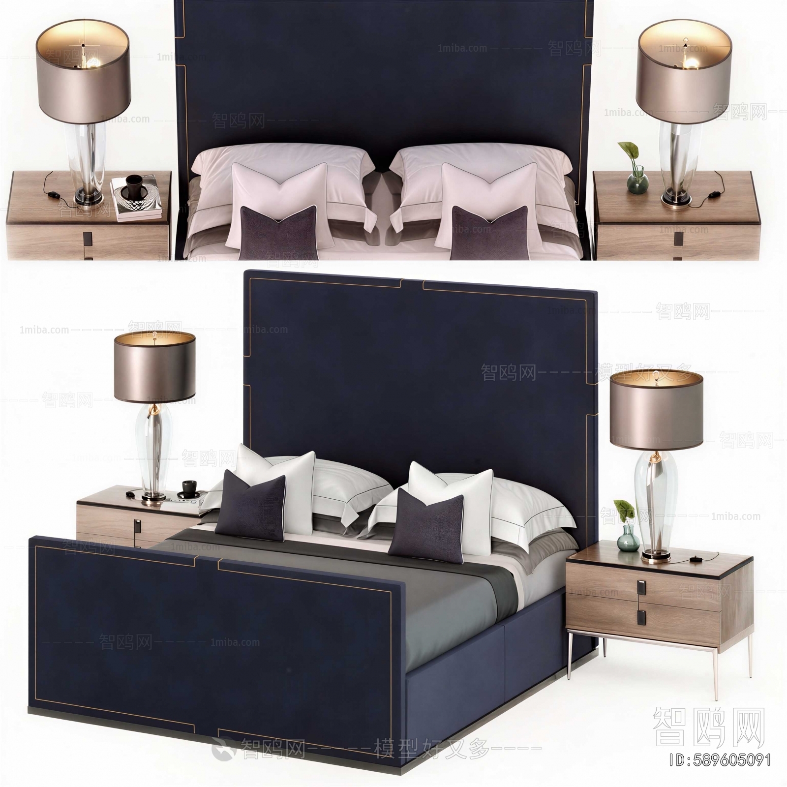 Modern Double Bed