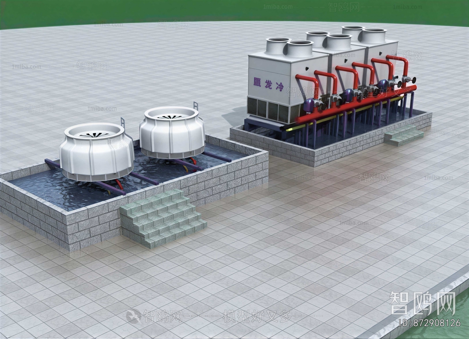 Modern Industrial Building