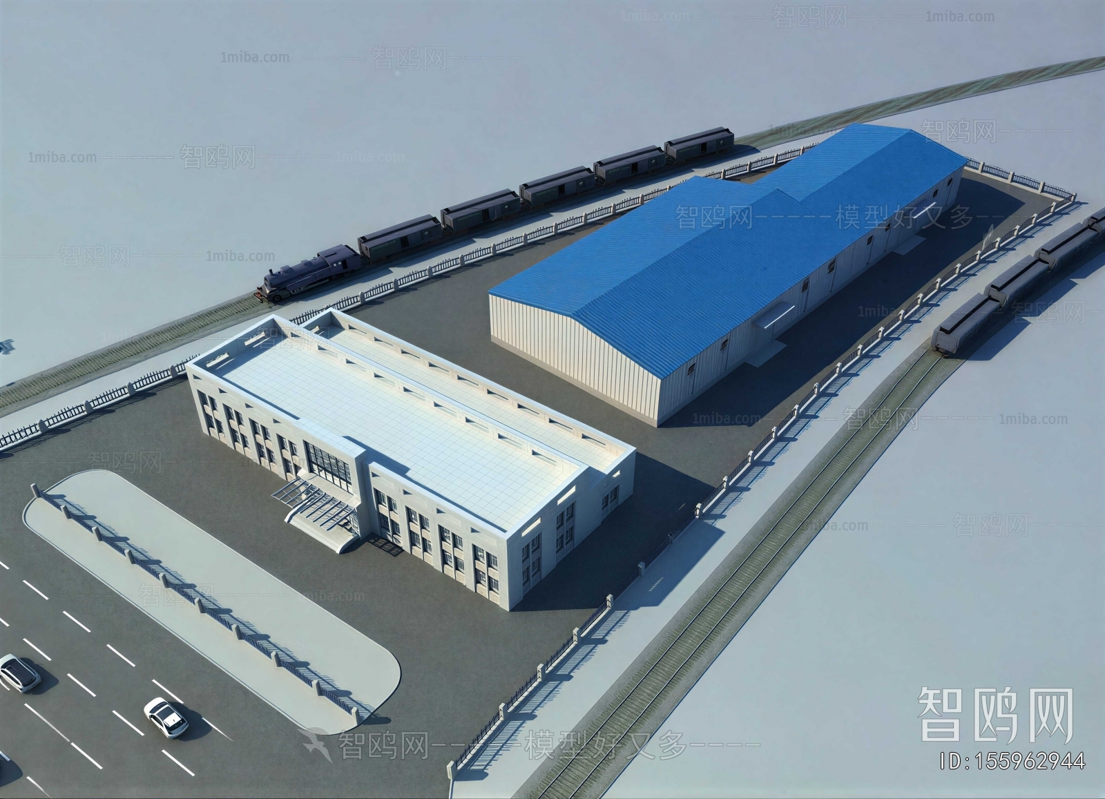 Modern Industrial Building