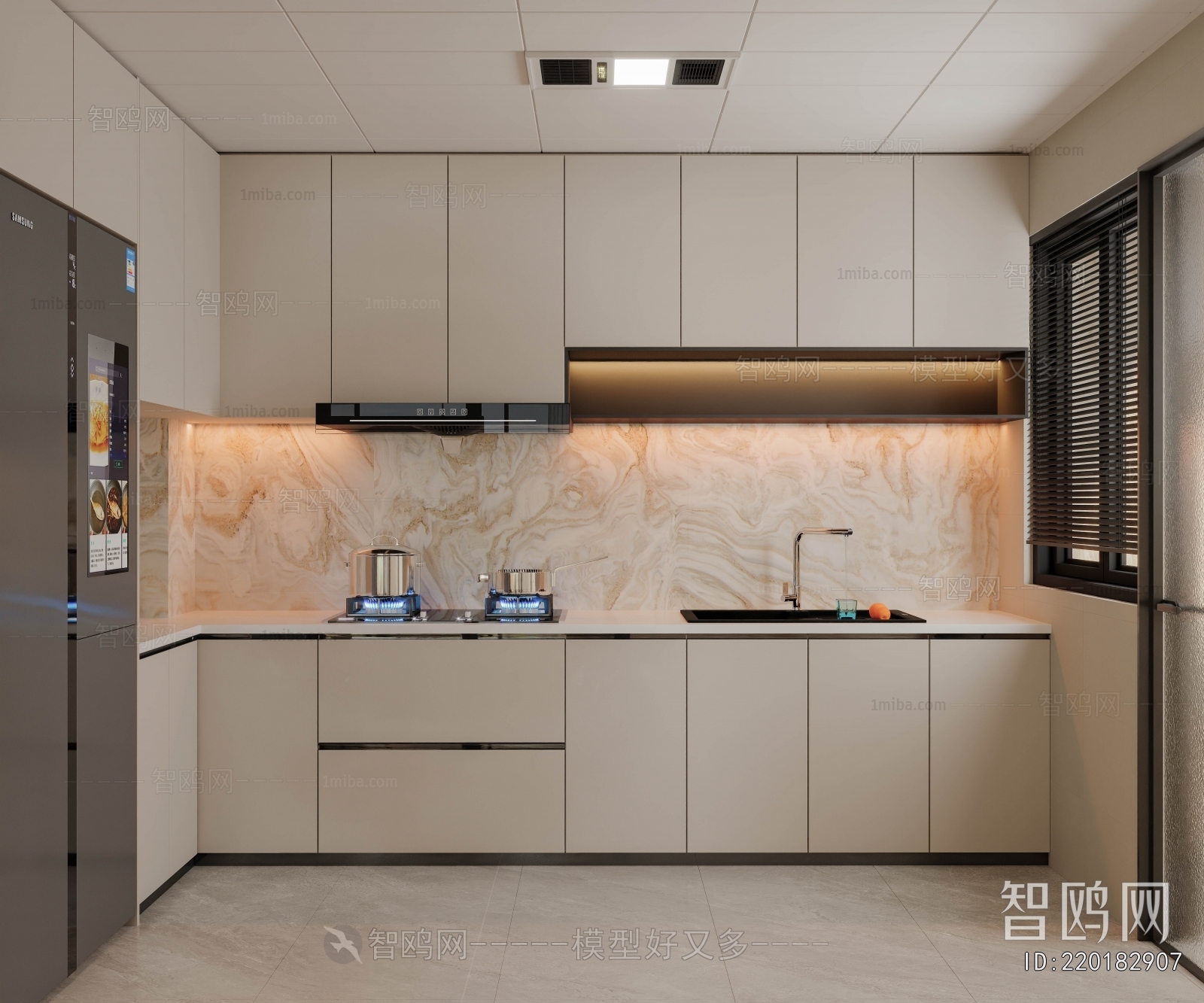 Modern The Kitchen