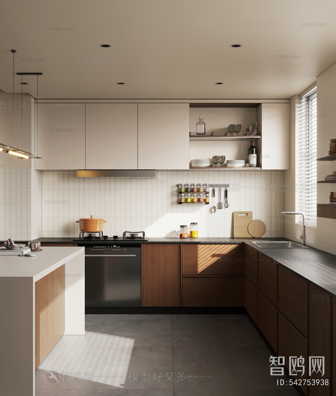 Modern The Kitchen