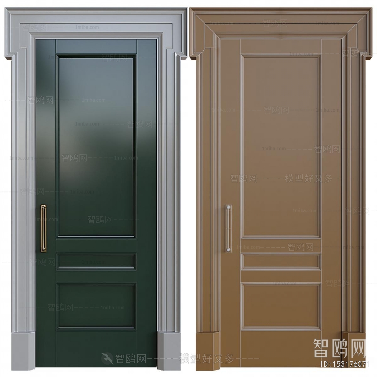 Modern Single Door