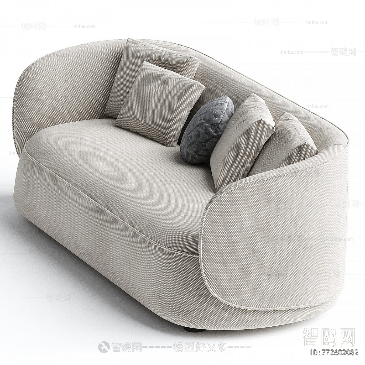 Modern Three-seat Sofa