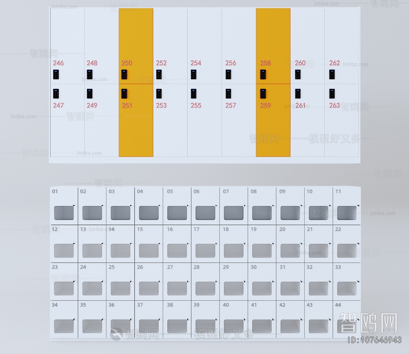 Modern Public Cabinet/lock Cabinet