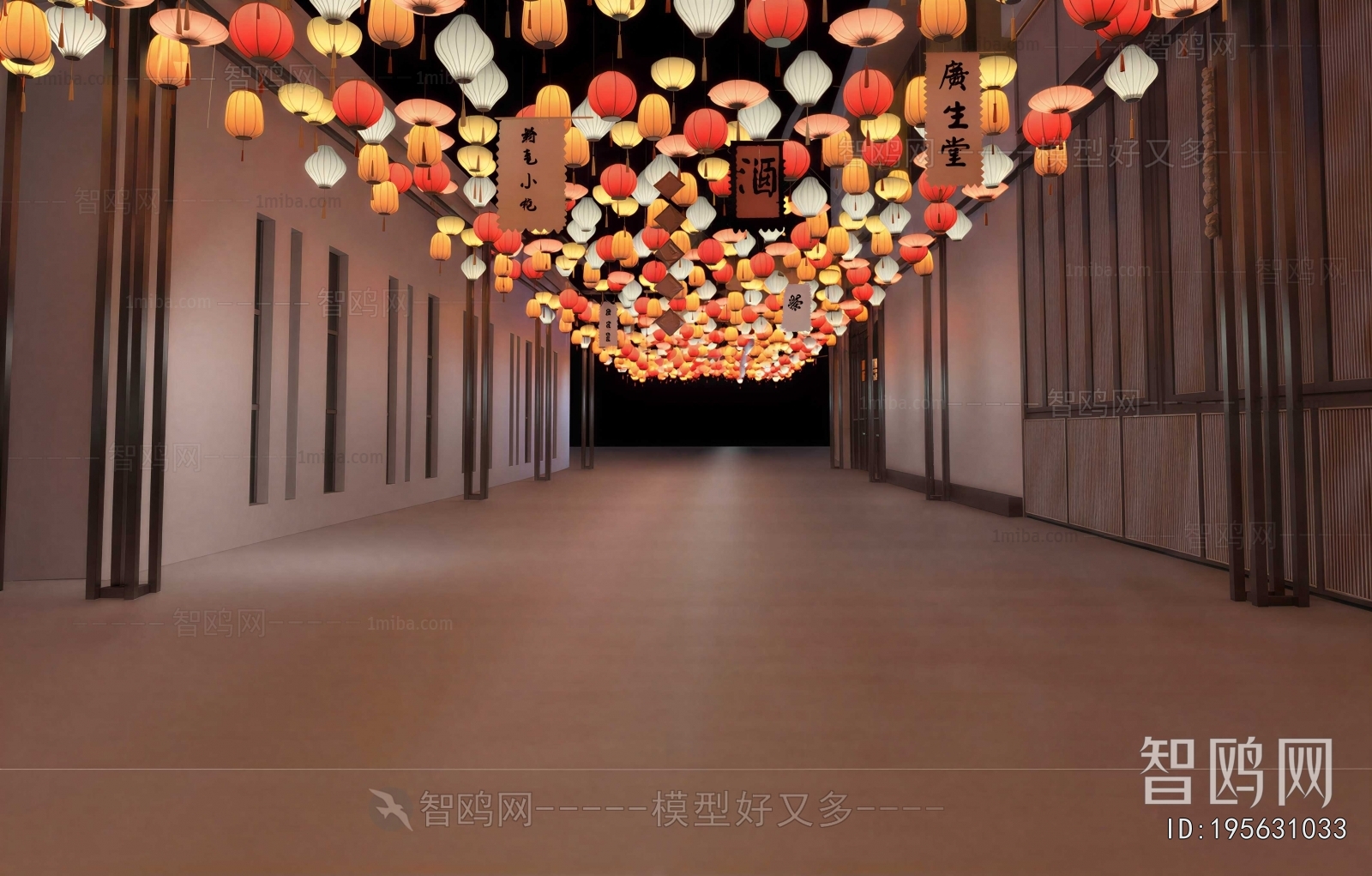 New Chinese Style Corridor