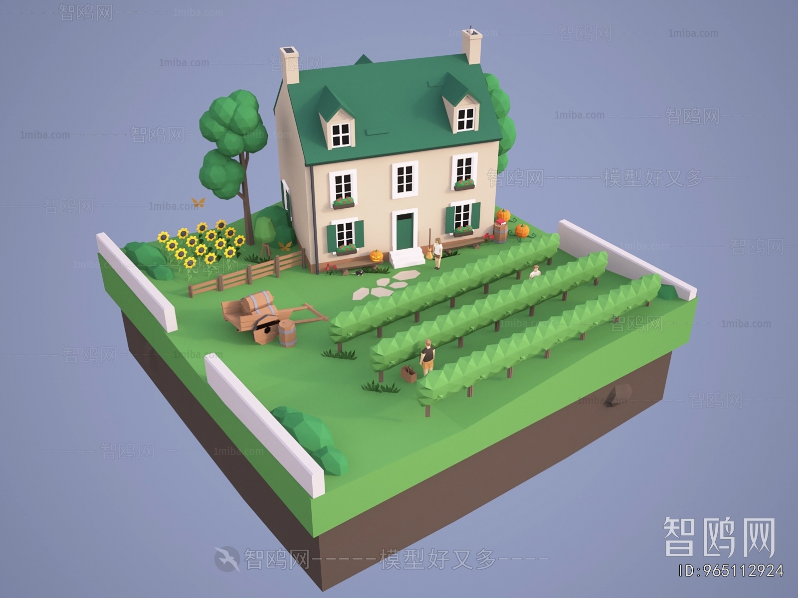 Modern Cartoon House