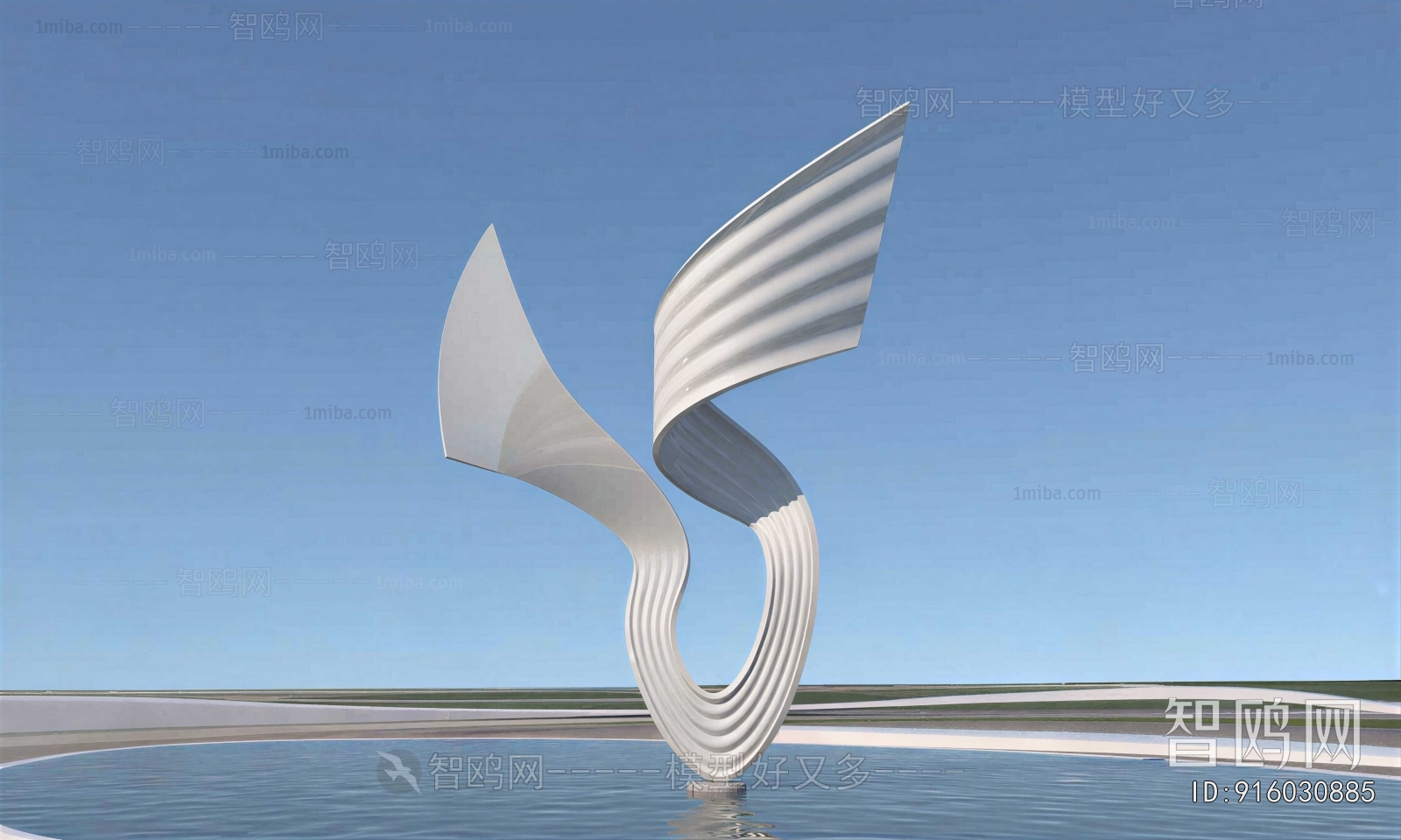 Modern Sculpture Sketch