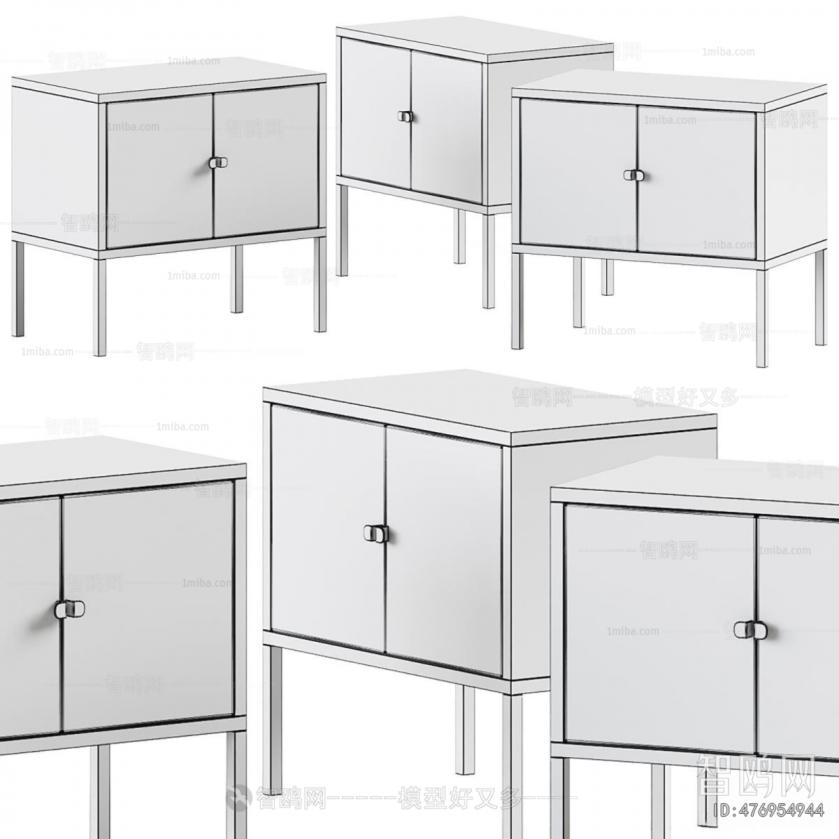 Modern Bedside Cupboard