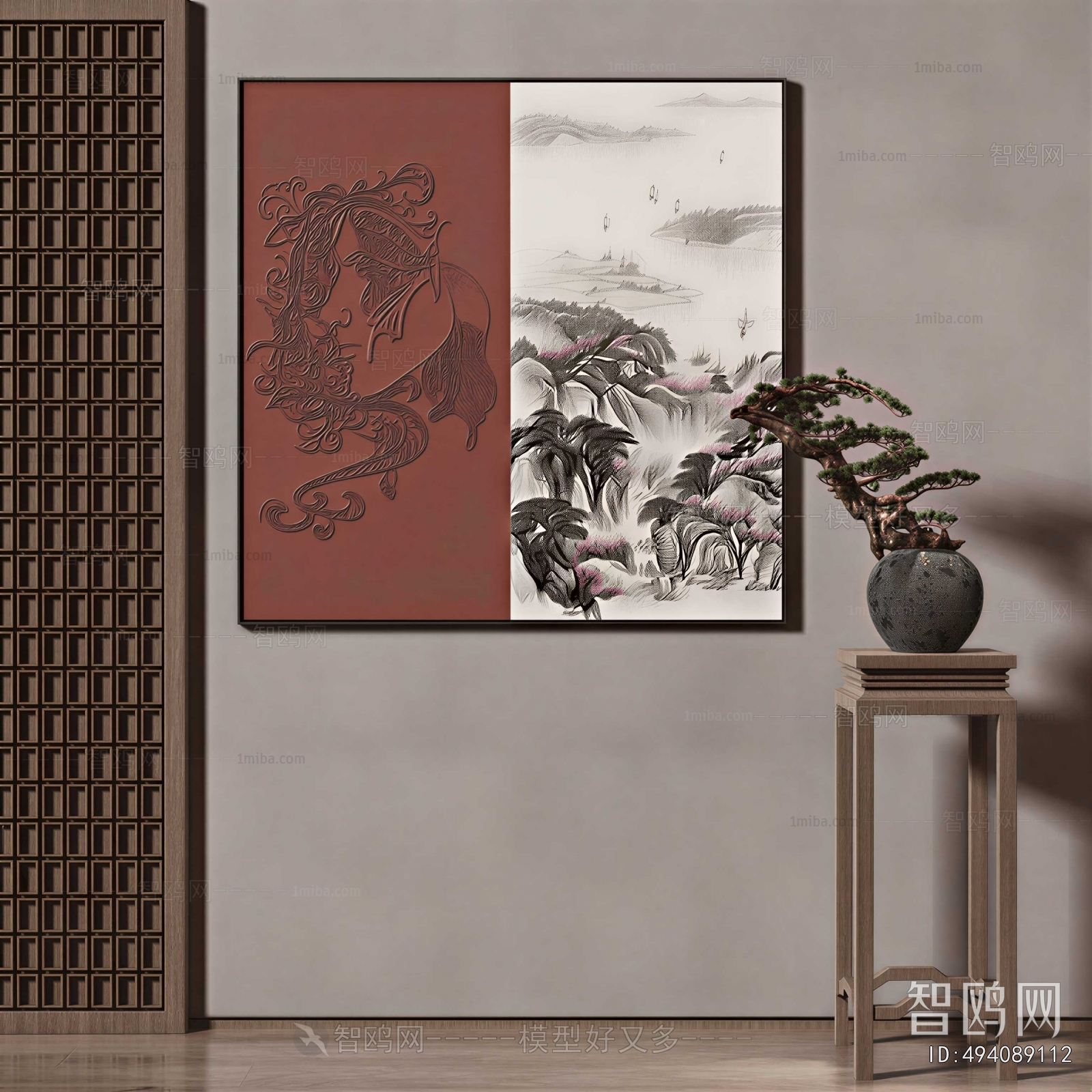 New Chinese Style Painting