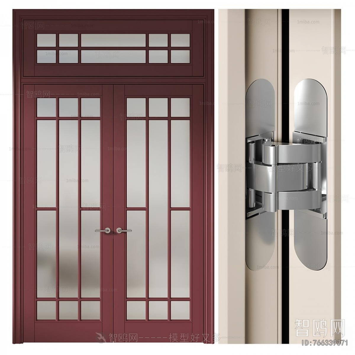 Modern Double Door